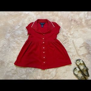 Ralph Lauren 3T red polo dress